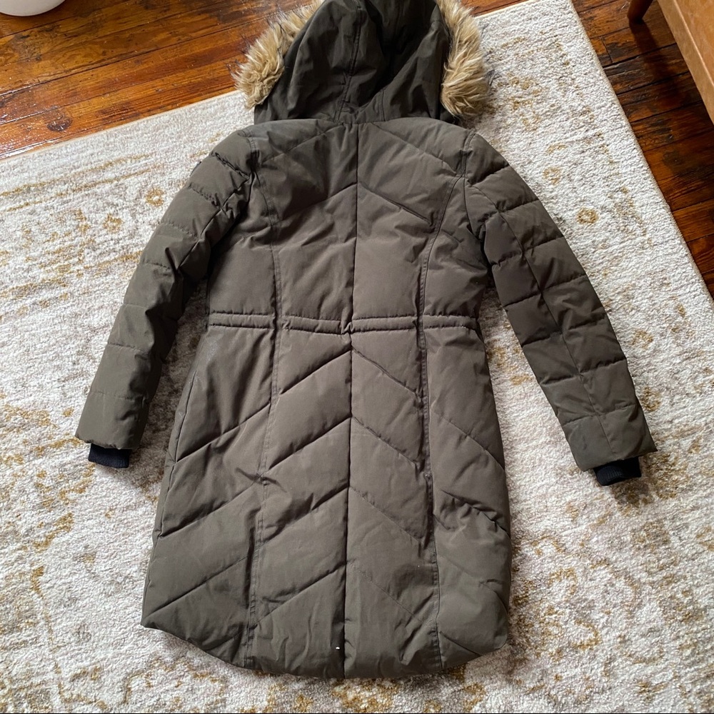 army green | winter coat parka | medium | guess - Picture 5 of 5
